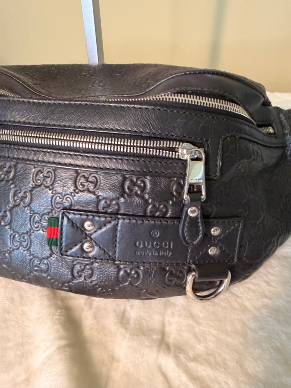 Gucci Guccissima Web Belt Bag - Picture 4 of 17